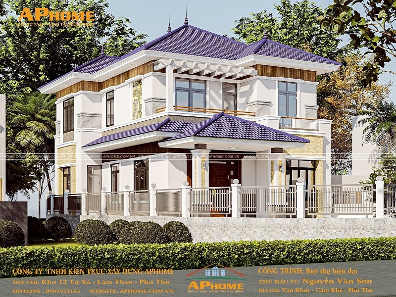Cùng AP-HOME khám phá không gian sống qua mẫu thiết kế mái Nhật hiện đại