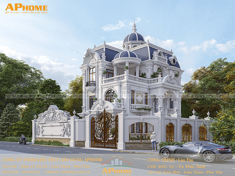 Khi Sự Nghiệp Kiến Trúc Gặp Gỡ Với Tâm Hồn Cổ Điển: Thiết Kế Lâu Đài Mini Tân Cổ Điển