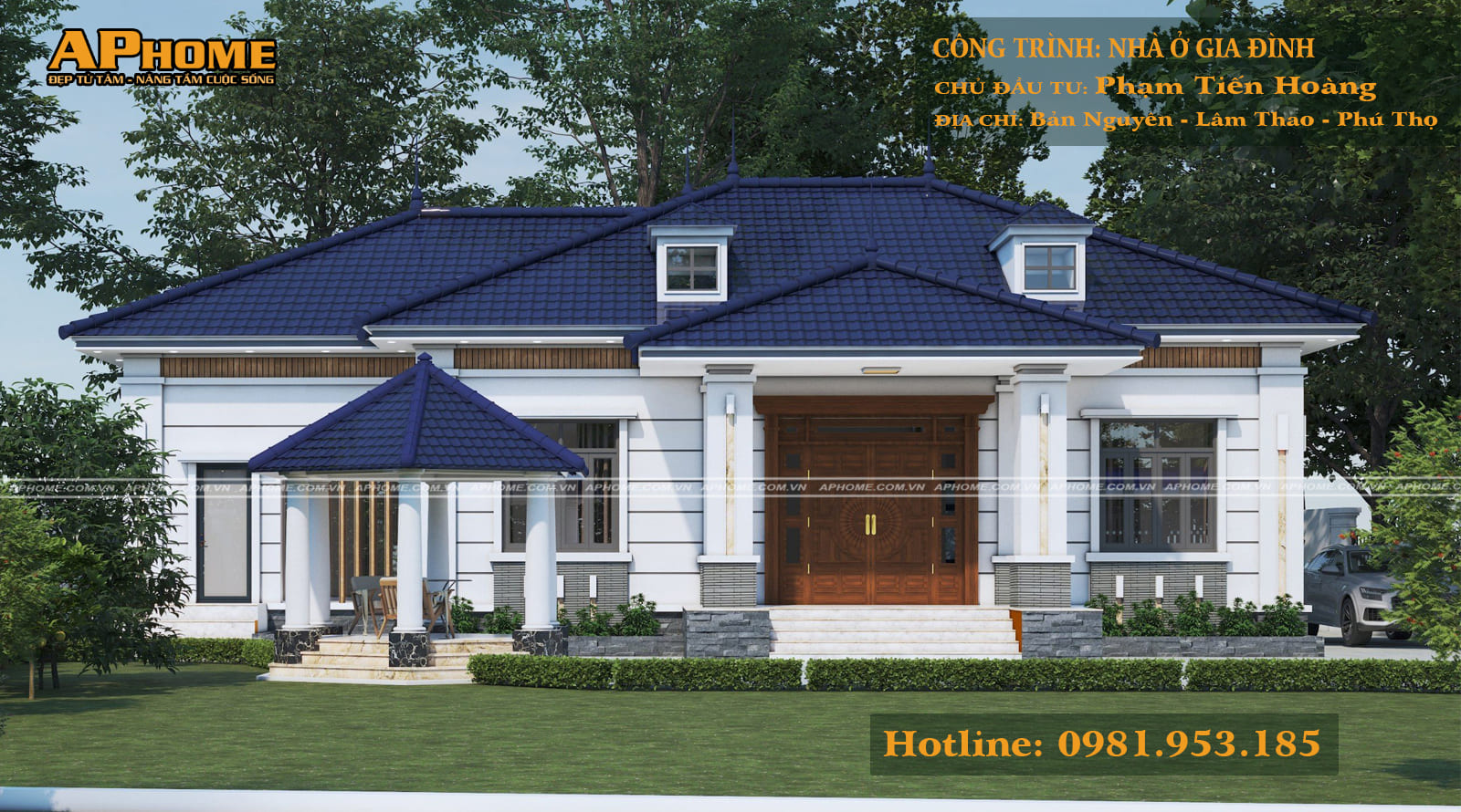 Bàn giao phối cảnh 3D cho khách hàng Bản Nguyên